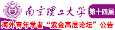 大黑逼想被鸡吧操南京理工大学第十四届海外青年学者紫金论坛诚邀海内外英才！